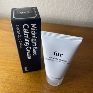New! Sample/travel klairs blue/Fur body scrub